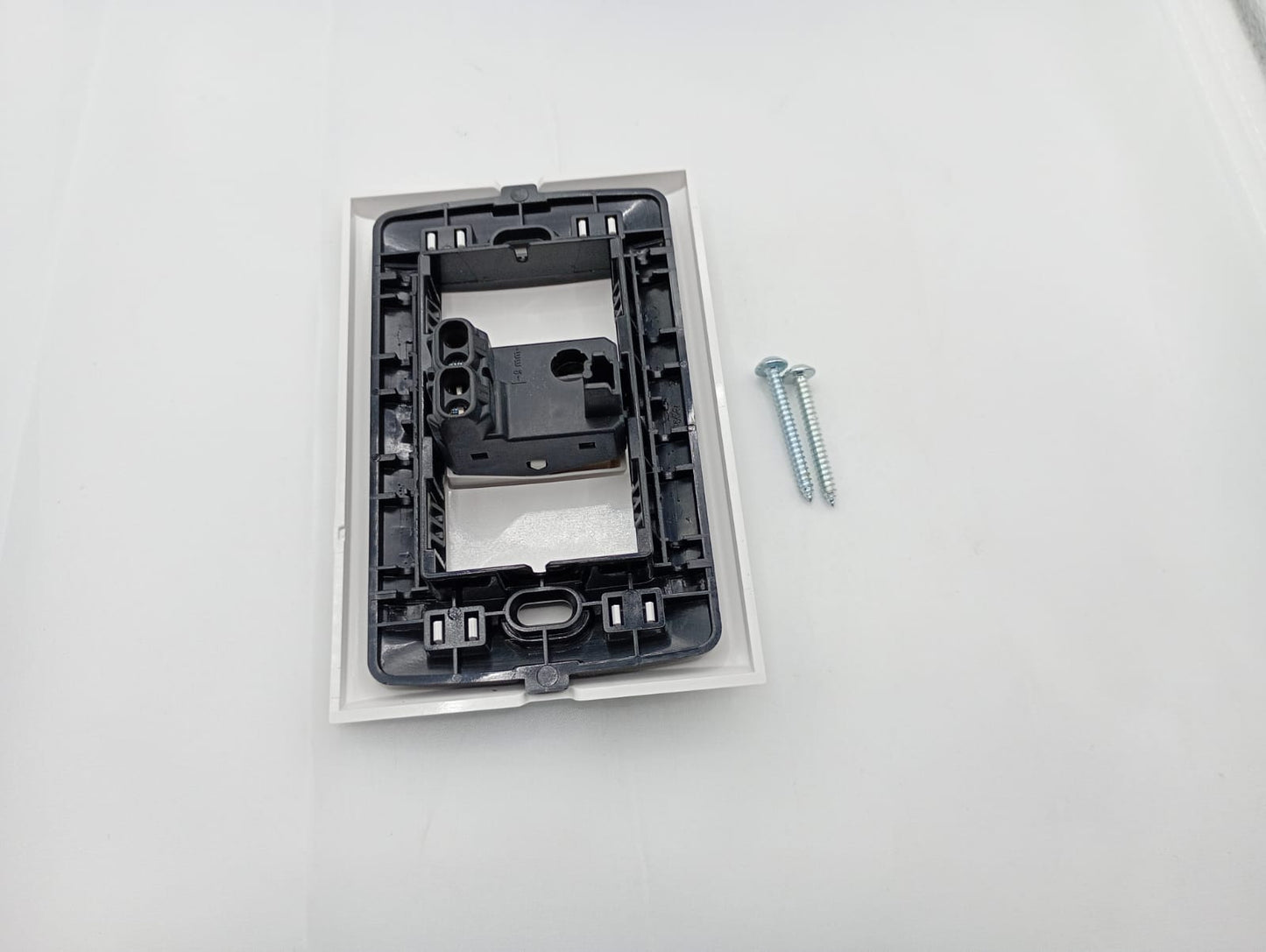 Pack 5 Placa Forza FZA551 Pulsador Timbre Blanca 10A 127V