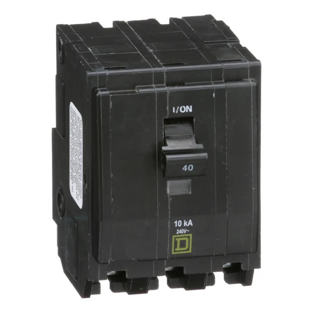 Interruptor Termomagnético Qo340 Square D 3p 40a Enchufable