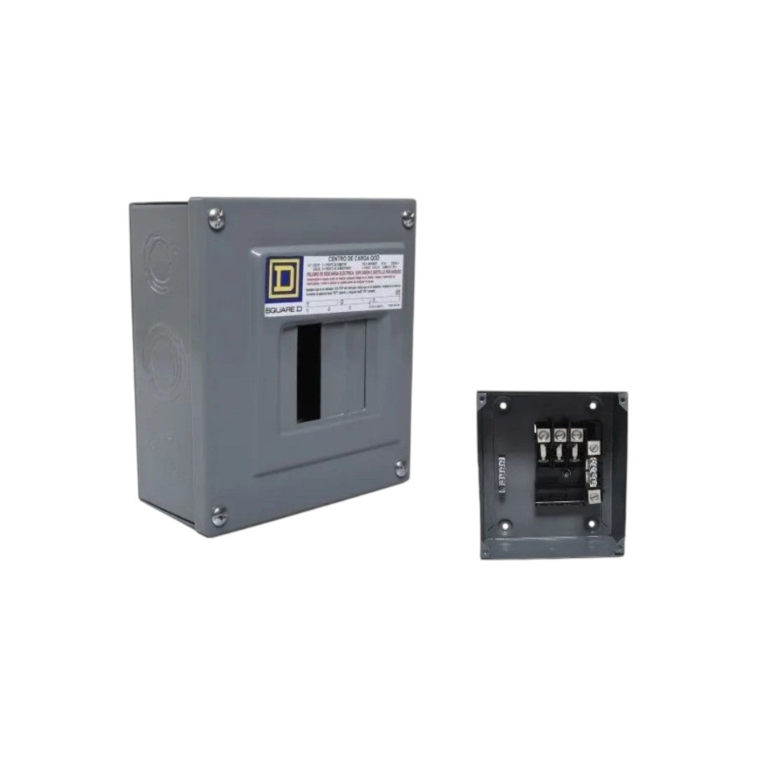 Centro De Carga 3polos 100a Trifasico 220v Sobreponer