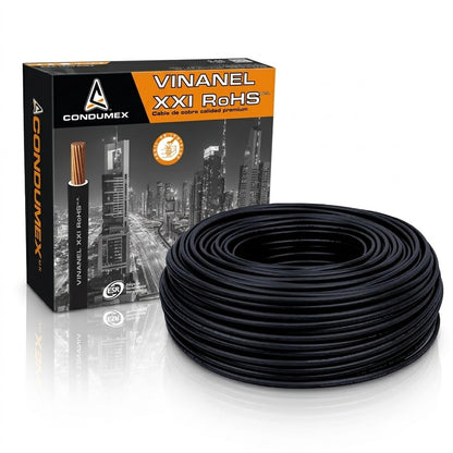 CABLE THW-LS CAL. 10 CONDUMEX NEGRO