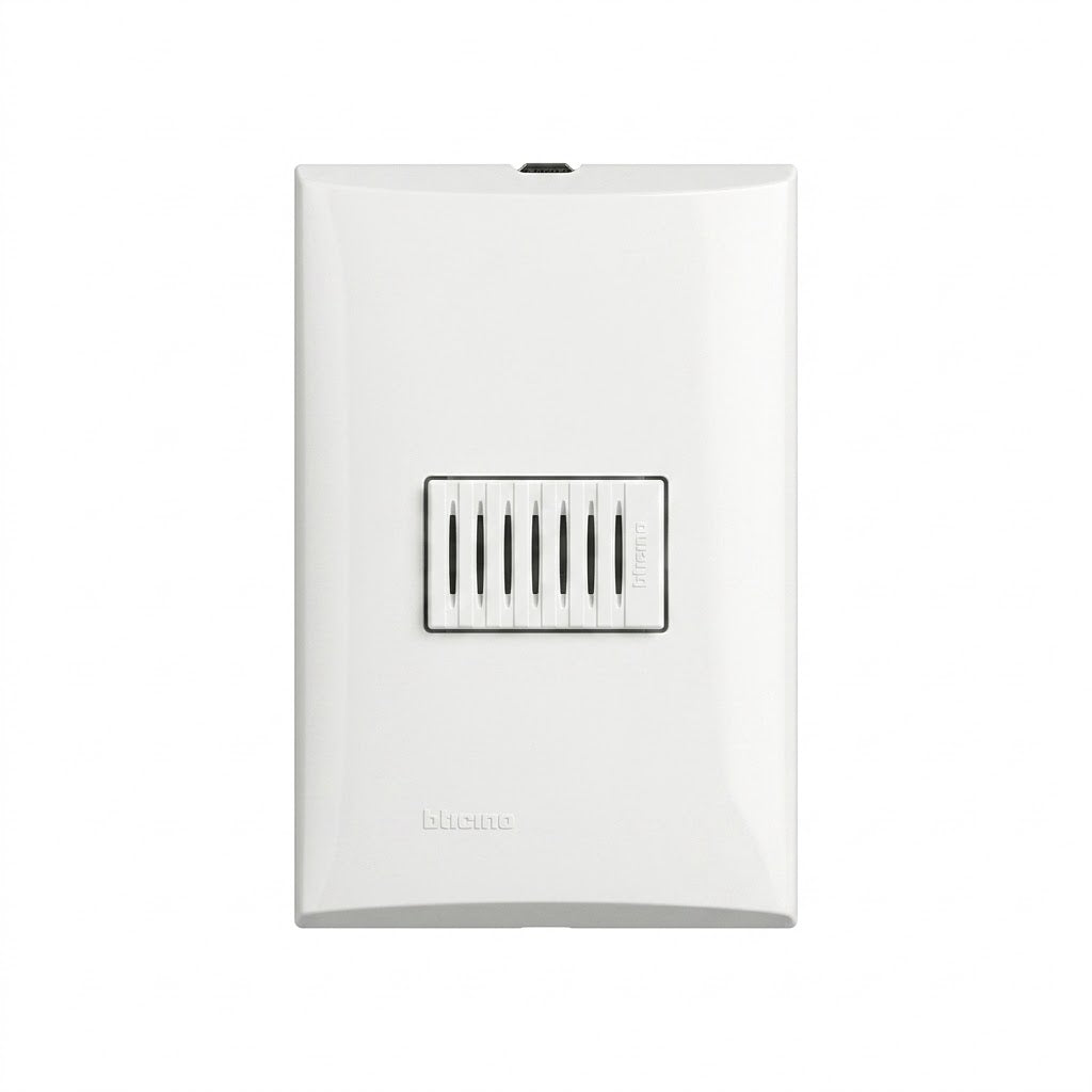 Pack 3 Placas Forza FZA471 Con Zumbador Blanco 127V