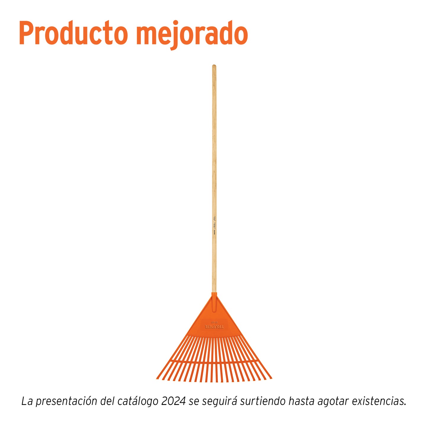 19785 ESCOBA PLASTICA PARA JARDÍN