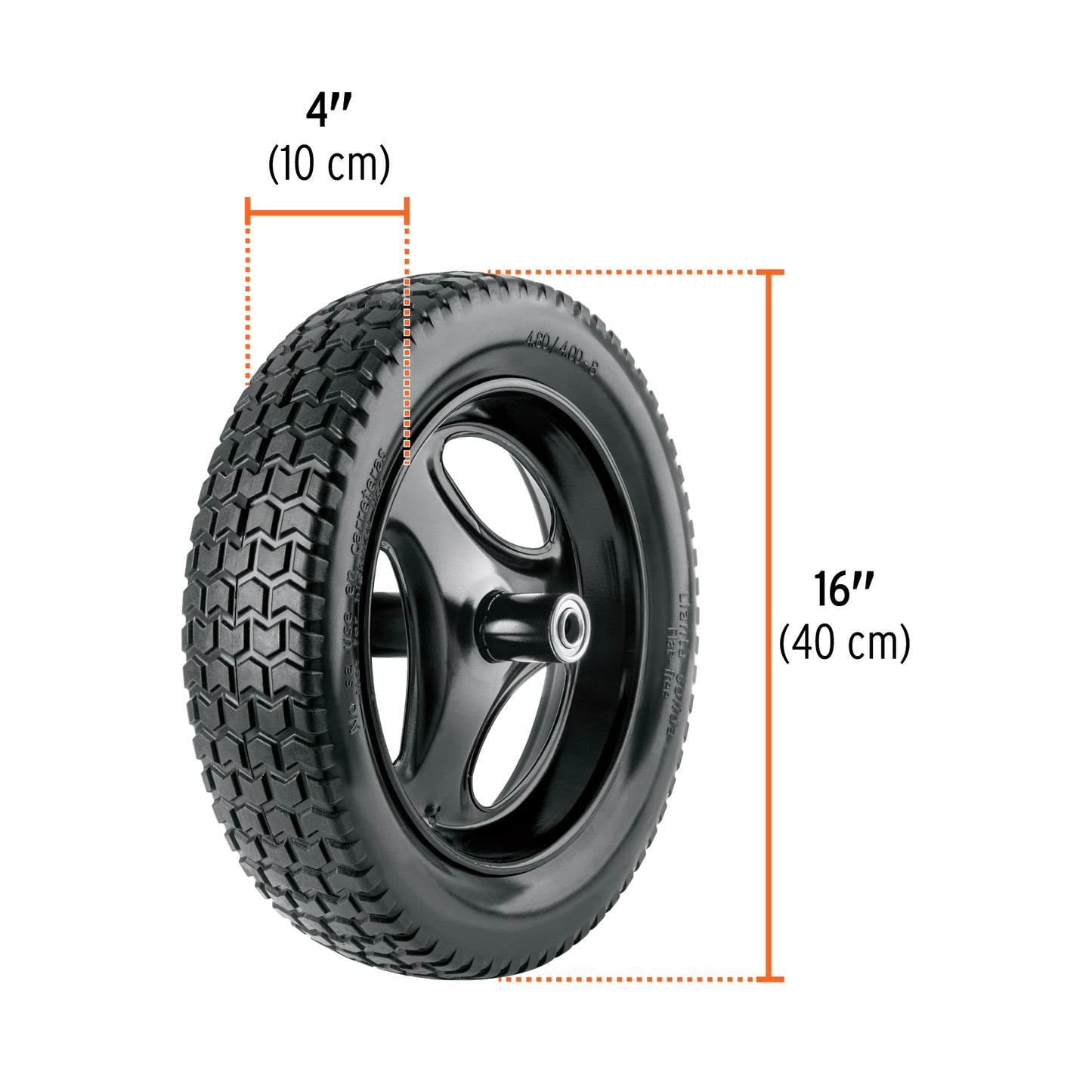 11740 CARRETILLA NARANJA 65 LT.CAT-45ND