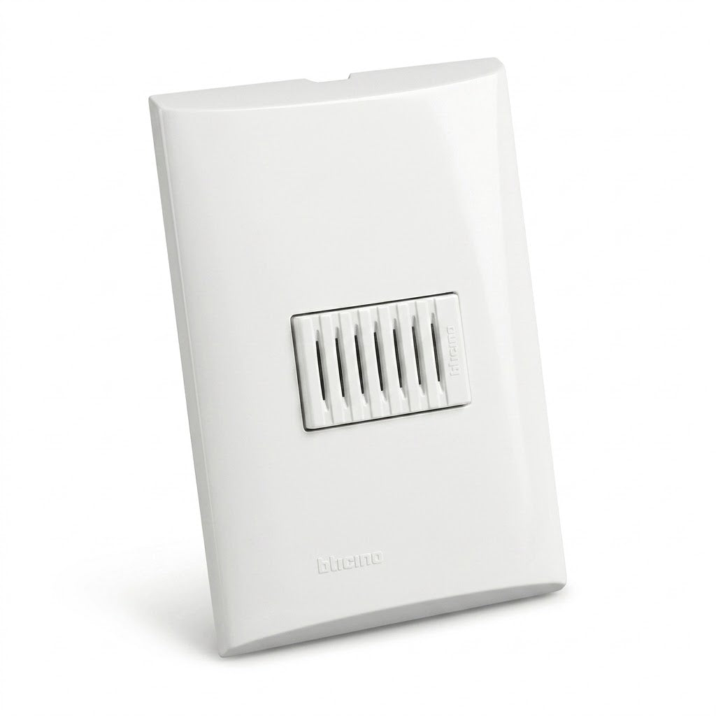 Pack 3 Placas Forza FZA471 Con Zumbador Blanco 127V