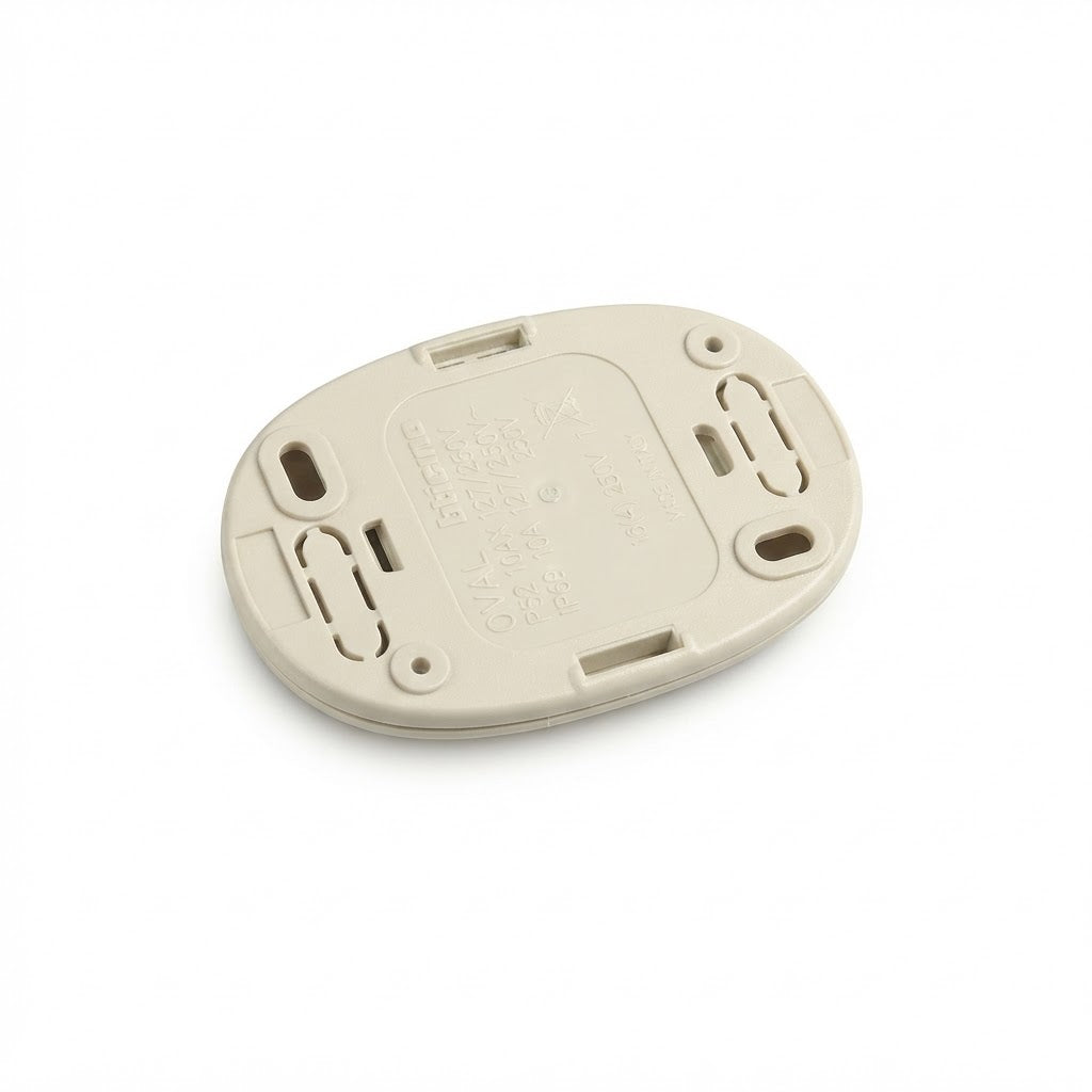 Apagador Sencillo Oval P52 Visible Pack 5