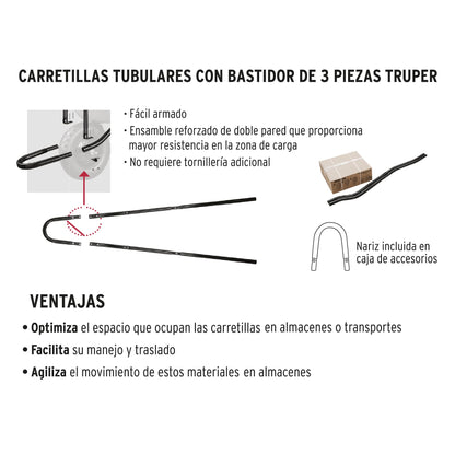 11740 CARRETILLA NARANJA 65 LT.CAT-45ND