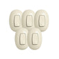 Pack 5  Pulsador Timbre Sobreponer P59 T-PUL