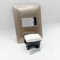 Pack 2 Placa Perla 1 Módulo + Interruptor Bticino