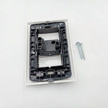 Pack 5 Placa Forza FZA551 Pulsador Timbre Blanca 10A 127V