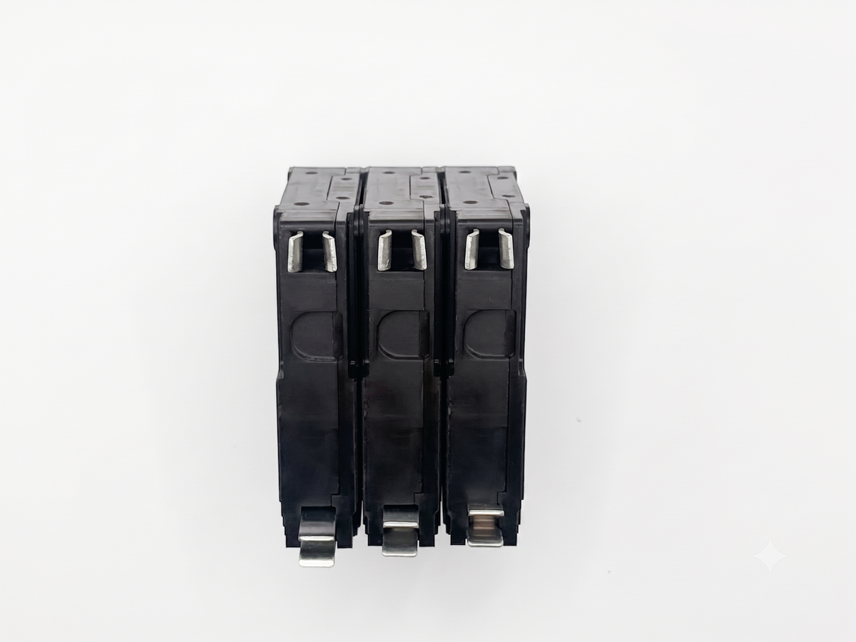 Interruptor Termomagnético 3 Polos 15a 10ka Enchufable Btn3/