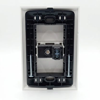 Pack 3 Placas Forza FZA471 Con Zumbador Blanco 127V