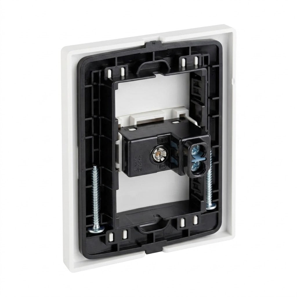 Pack 3 Placas Forza FZA471 Con Zumbador Blanco 127V
