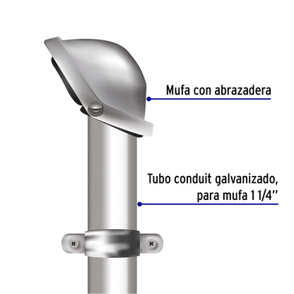 Kit de 5 Mufas de Aluminio para Acometida Eléctrica