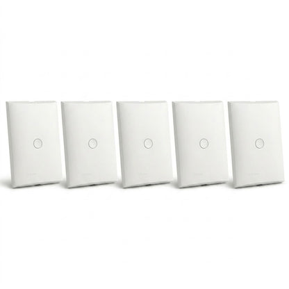 Pack 5 Placa Ciega Blanco Bticino Forza Fza90