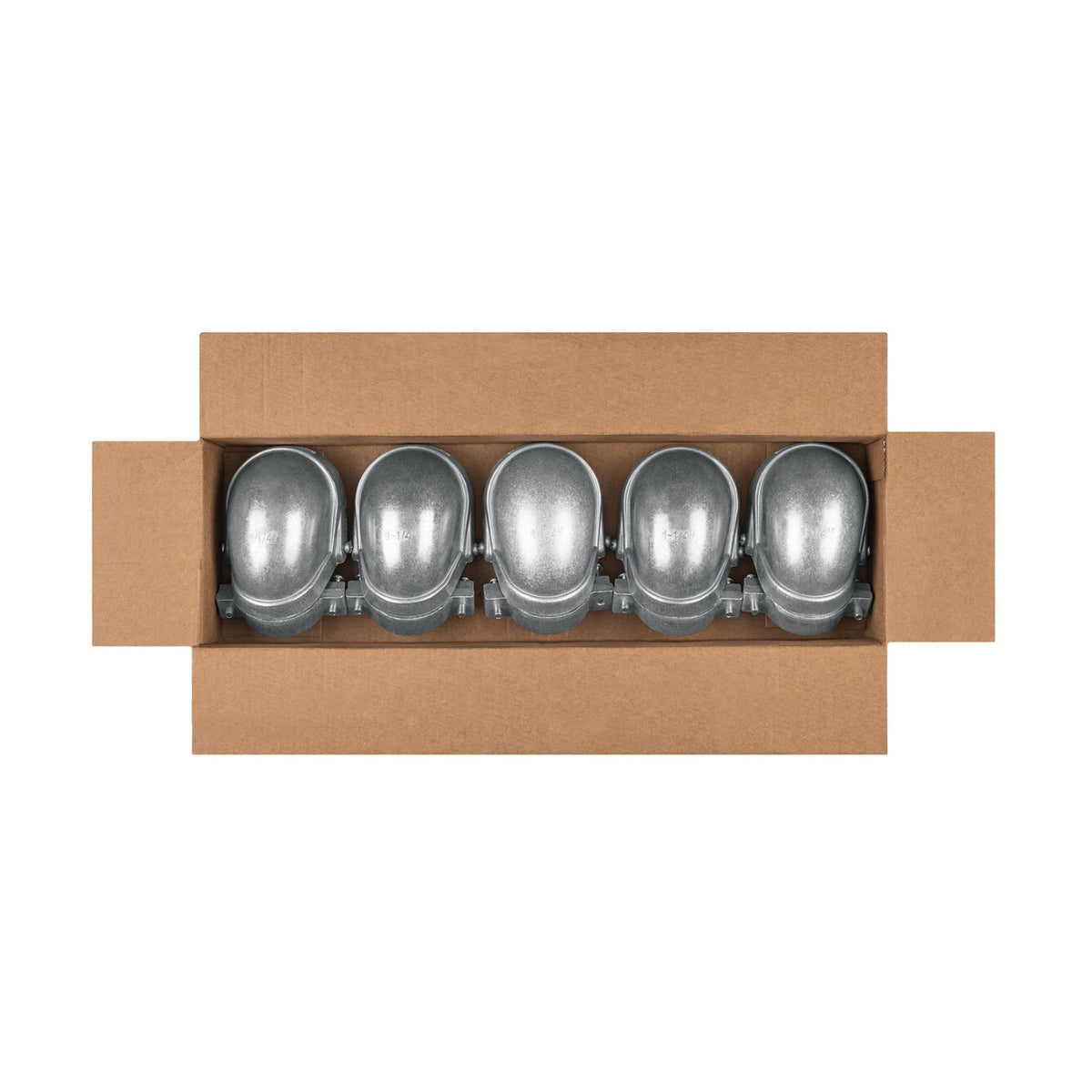 Kit de 5 Mufas de Aluminio para Acometida Eléctrica