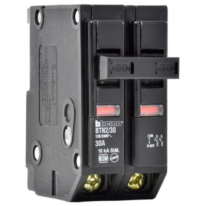 Interruptor Termomagnético 2p 30a 10ka Enchufable Bticino Bt