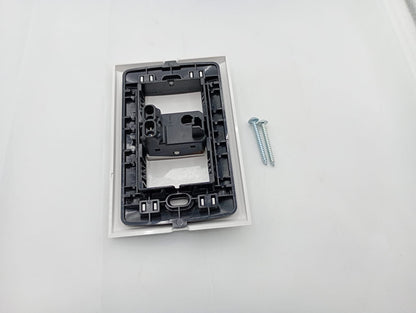 Pack 5 Placa Forza FZA551 Pulsador Timbre Blanca 10A 127V