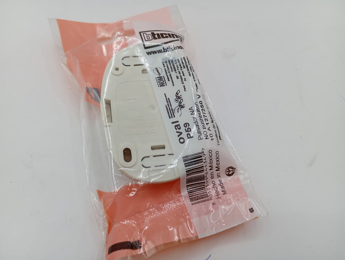 Pack 5  Pulsador Timbre Sobreponer P59 T-PUL