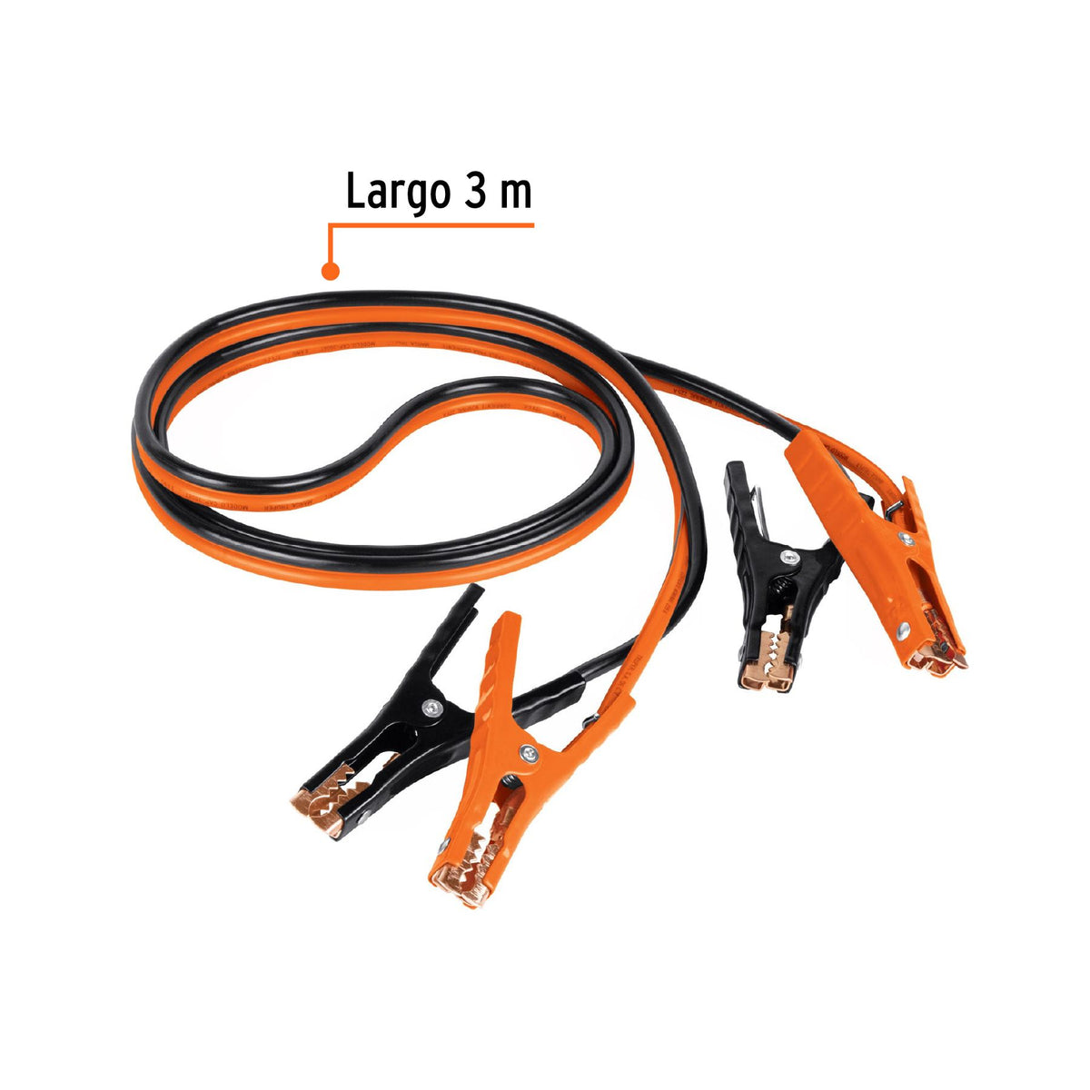 Cable Pasa Corriente Truper 17543 3m 225A 8 AWG