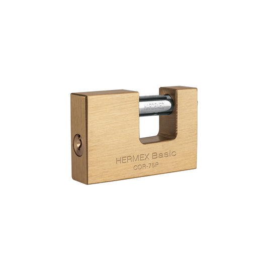 Candado Hermex Basic Latón Antipalanca 75 mm 23512