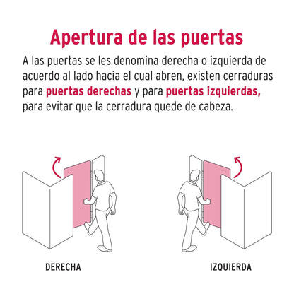 43575 CERRADURA SOBREPONER IZQ CS-75I