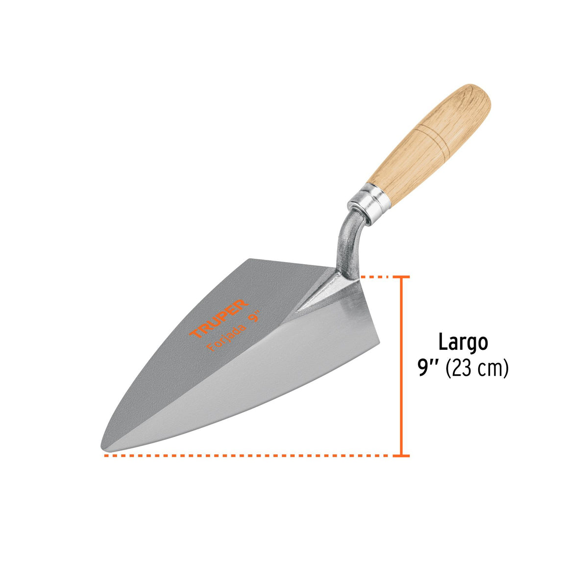 12991 CUCHARA PARA ALBAÑIL DE 9” TRUPER