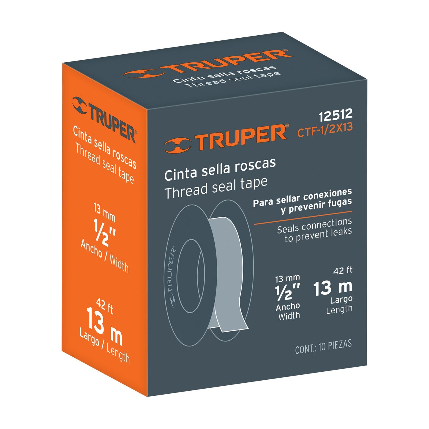12512 CINTA TEFLON USO GRAL. CTF-12X13