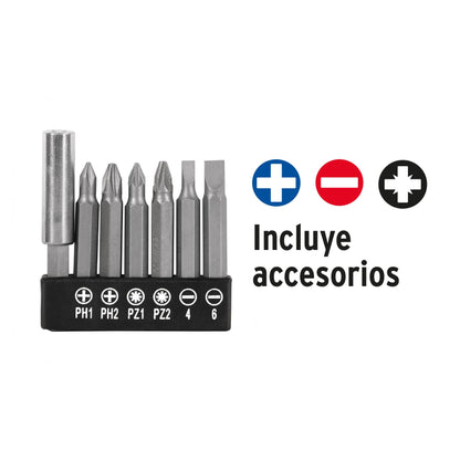 Destornillador Inalámbrico Truper DESI-36X 3.6V