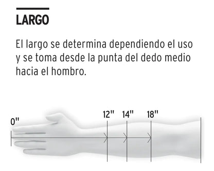 Guantes Descarne Truper Amarillo Soldador Corto Material Carnaza