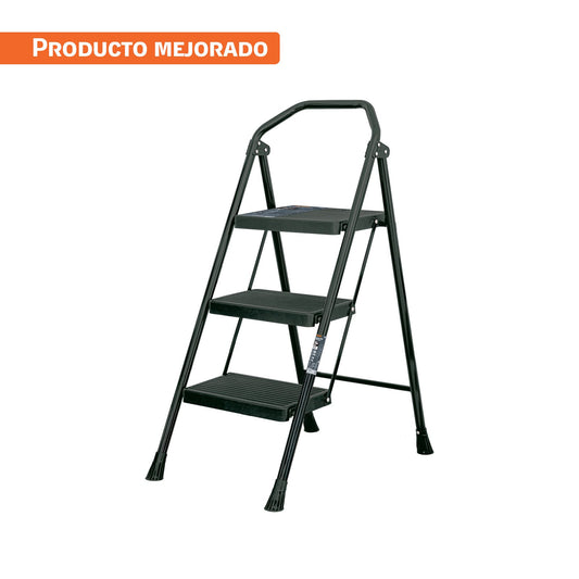 Escalerilla tubular plegable de 3 peldaños TRUPER
