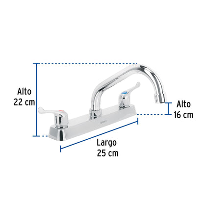 MEZCLADORA 8 PFREGADERO F-317P