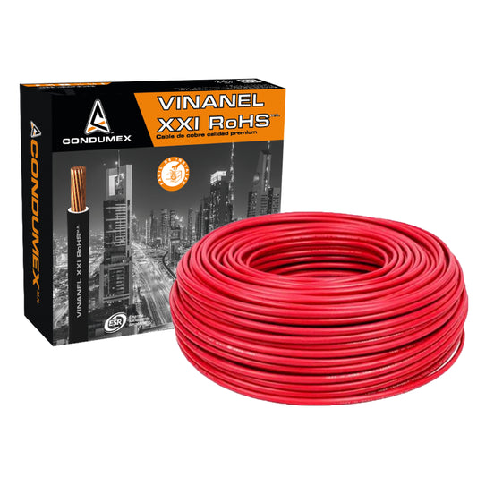 CABLE THW-LS CAL. 10 CONDUMEX ROJO