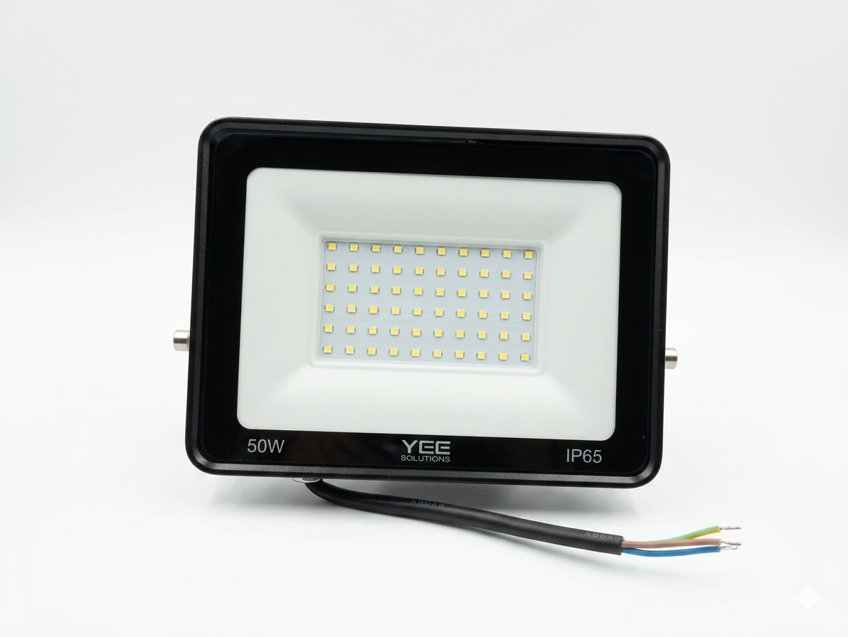 Reflector Led 50w Luz Blanca 6500k Yee Para Exterior