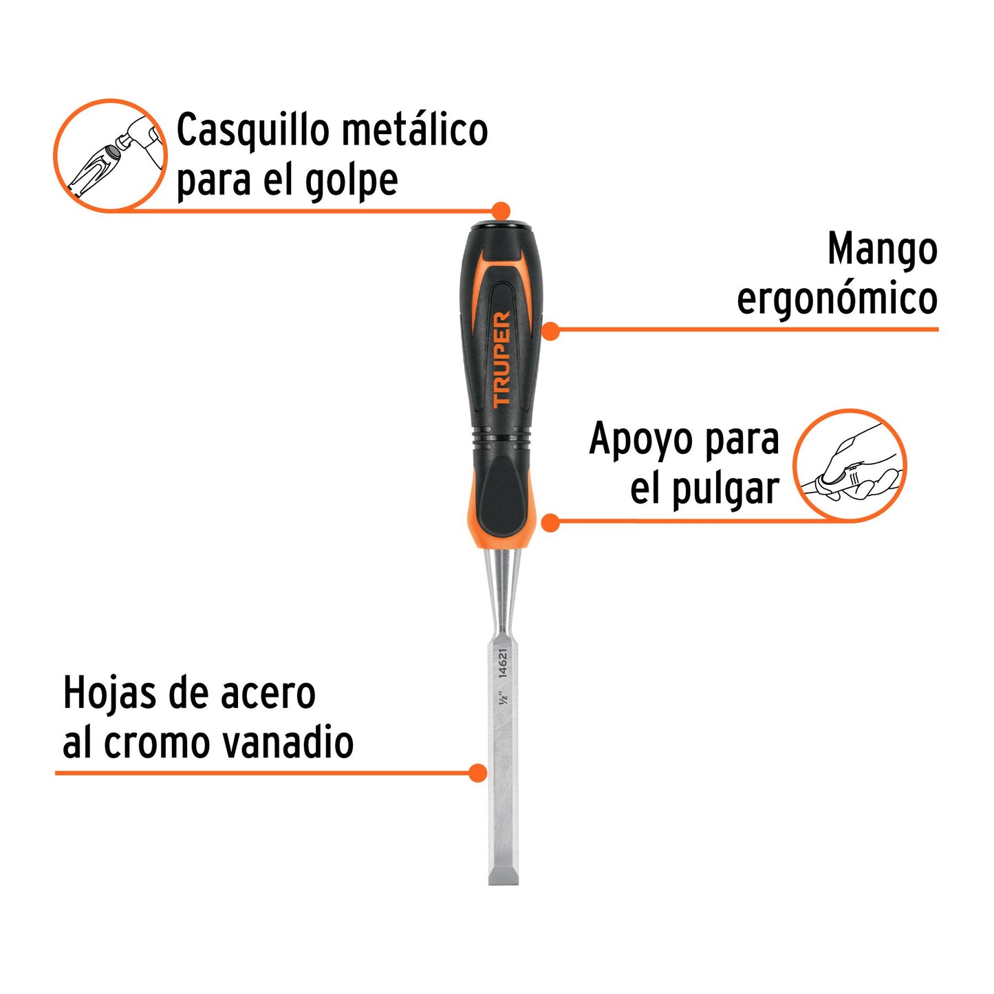 14621 FORMÓN 12” TRUPER