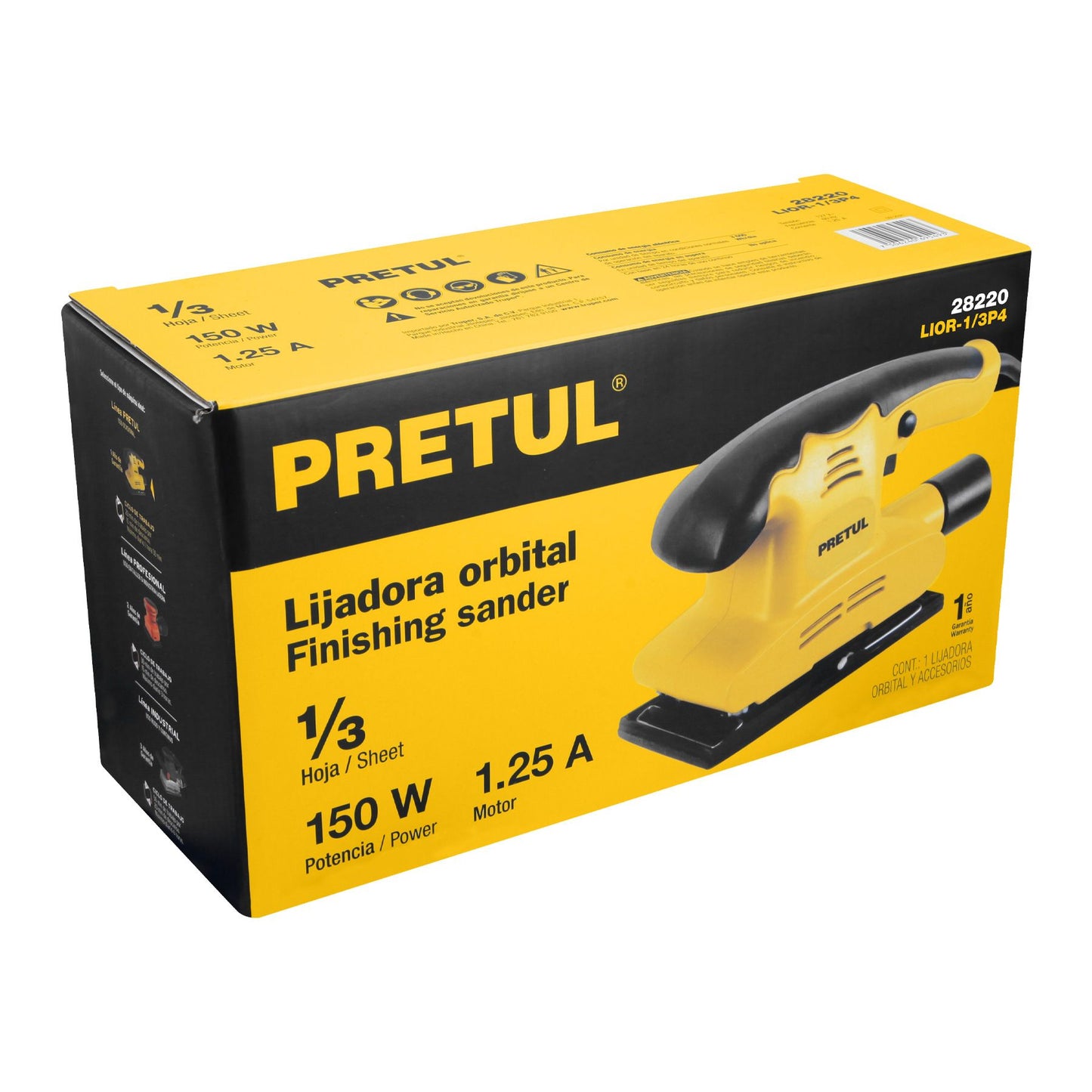 28220 LIJADORA ORBITAL 150W LIOR-13P4