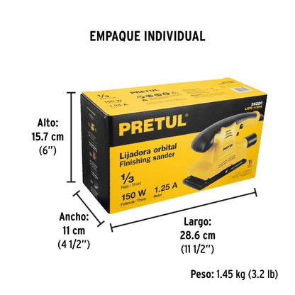 28220 LIJADORA ORBITAL 150W LIOR-13P4