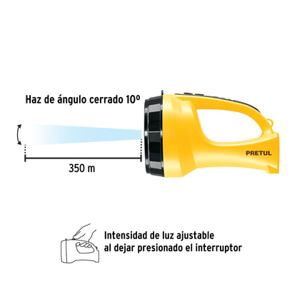 Linterna LED Recargable Pretul 145 Lúmenes 24091