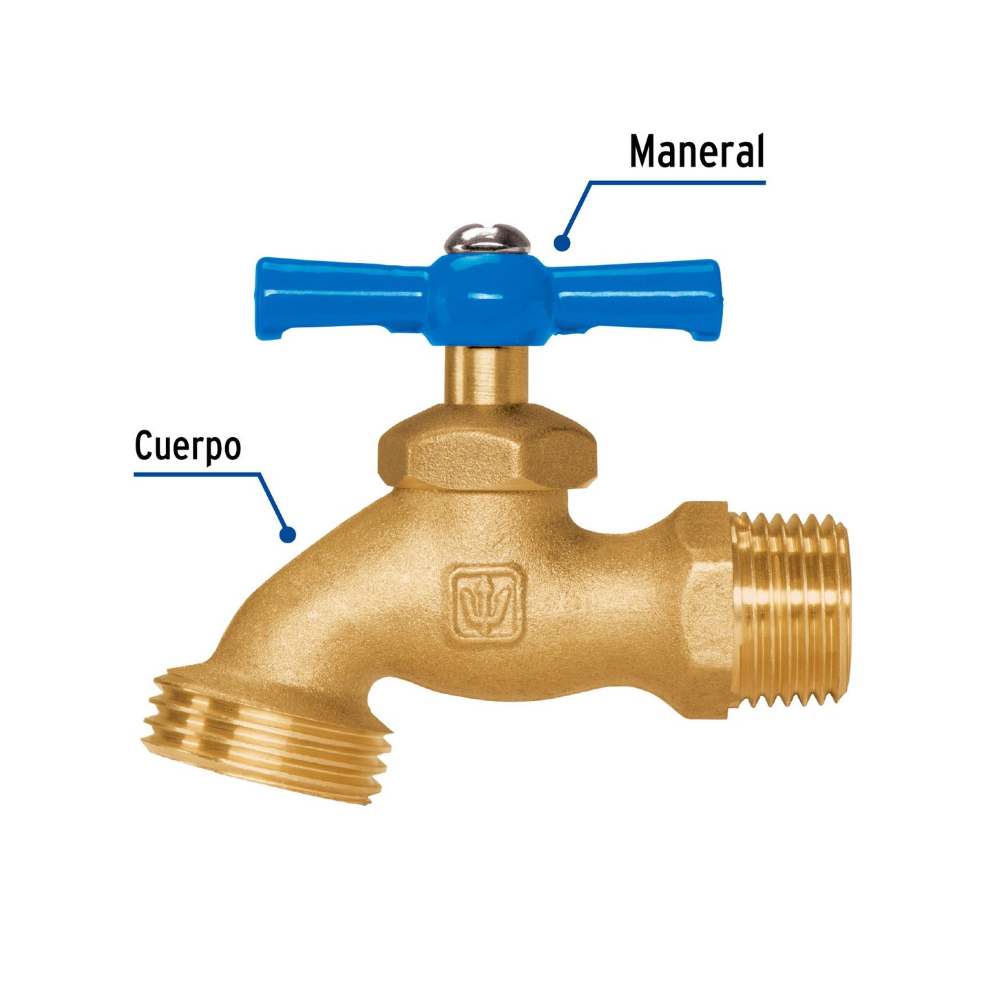 LLAVE DE NARIZ 12” DE LATON FOSET