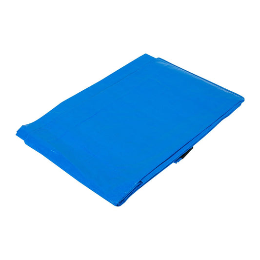 Lona multiuso Pretul LP-33 impermeable de 3m x 3m color bermuda
