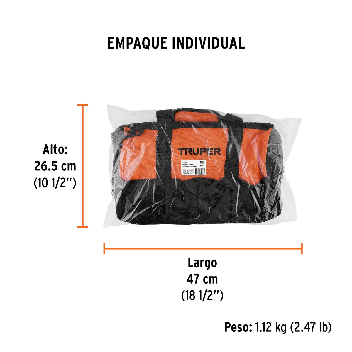 Maleta Portaherramientas 16 Male-16 Bolsa Resistente