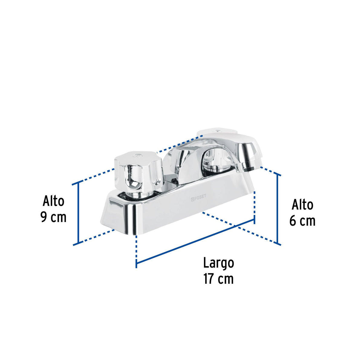 MEZCLADORA PLAST.PLAVABO 4MP-048