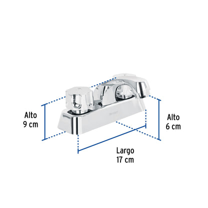 MEZCLADORA PLAST.PLAVABO 4MP-048