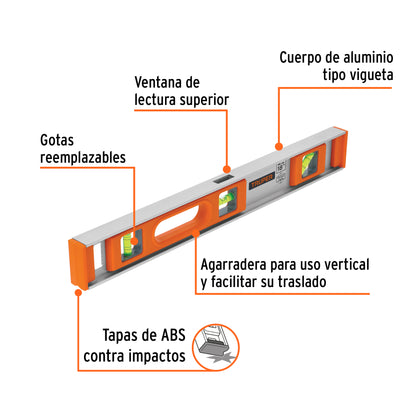 17034 NIVEL PROFESIONAL DE 18” TRUPER