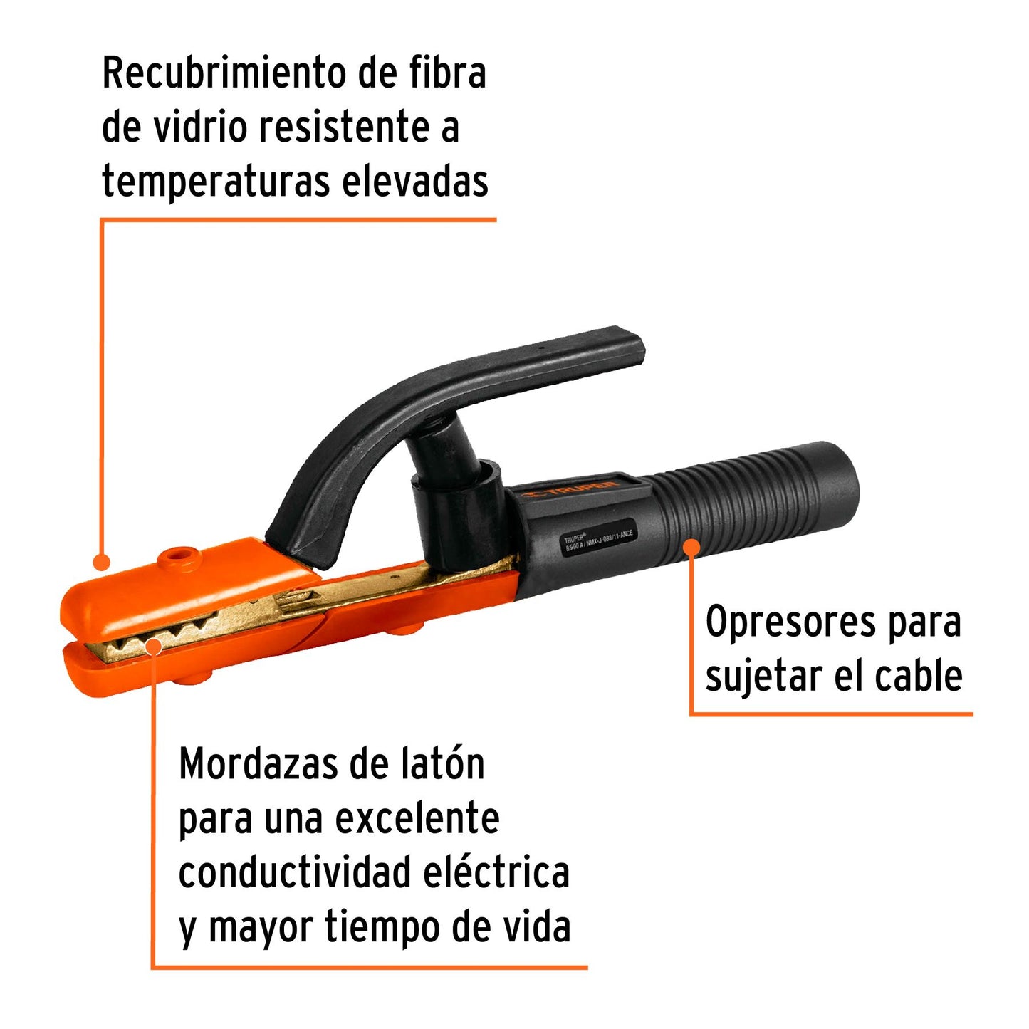 14233 PINZA PORTAELECTRODO 500A PPE-500