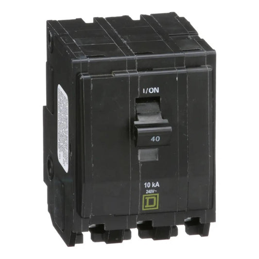Interruptor Termomagnético Qo340 Square D 3p 40a Enchufable