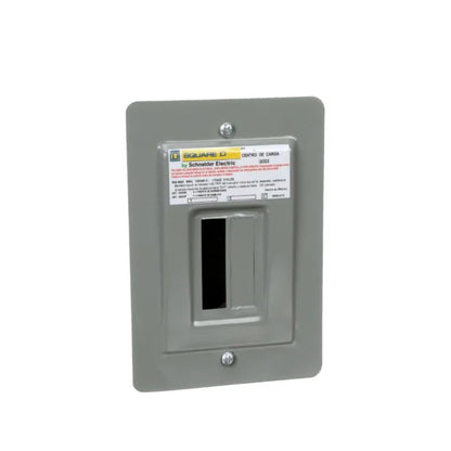 Centro De Carga Qod2f 2polos Tablero Eléctrico Gris