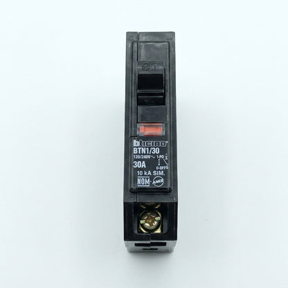 Interruptor Termomagnético 1p 30a 10ka Enchufable Bticino Bt