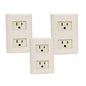 Pack 3 Placas Modus Marfil 2 Ventanas Con 2 Contactos