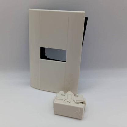 Pack 3 Placas Modus Marfil 1 Ventana Con Timbre