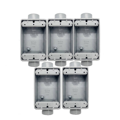 Pack 5 Condulet Fsc 3/4 Anclo